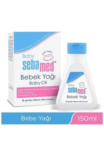 Sebamed Baby Oil Bebek Yağı 150ml ürün görseli 1
