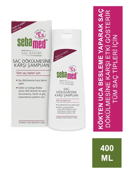 Sebamed Anti Hair Loss Saç Dökülmesine Karşı  Şampuan 400 ml ürün görseli 1