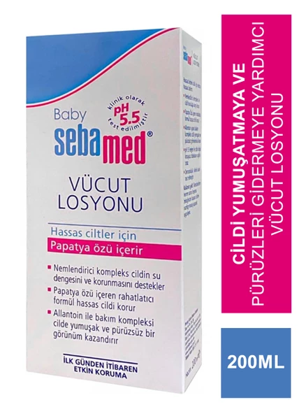 Sebamed Baby Losyon 200ml ürün görseli 1
