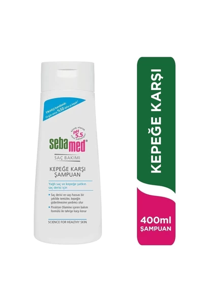 Sebamed Anti Dandruff Kepek Karşıtı Şampuan 400 ml ürün görseli 1