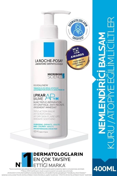 La Roche Posay Lipikar Baume AP+M 400 ml400 ML 400 ML 400 ML 400 ML 400 ML ürün görseli 1