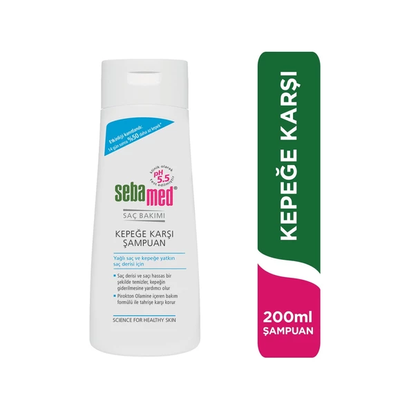 Sebamed Anti Dandruff Kepek Karşıtı Şampuan 200 ml ürün görseli 1