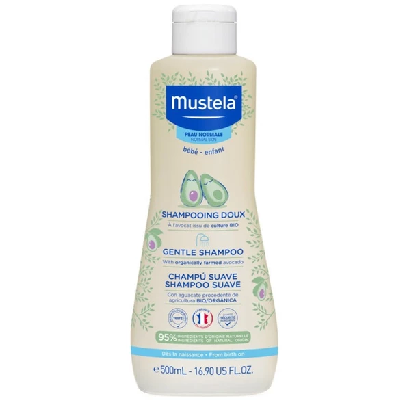 Mustela Gentle Papatya Özlü Şampuan 500 ml ürün görseli 1