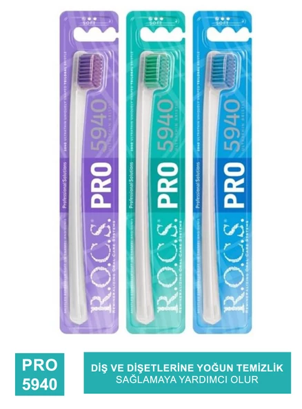 Rocs Pro 5940 Ultra Soft  Diş Fırçası ürün görseli 1
