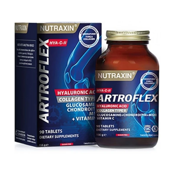 Nutraxin Artroflex Hyaluronic Acid  HYA-C-II 90 Tablet ürün görseli 1