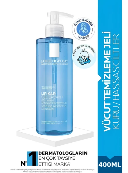 La Roche Posay Lipikar Temizleme Jeli400 ML ürün görseli 1
