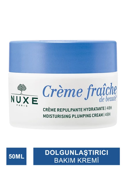 Nuxe Creme Fraiche Moisturizing Plumping Cream 48h 50 ml - Normal Ciltler İçin Nemlendirici Dolgunlaştırıcı Bakım Kremi ürün görseli 1