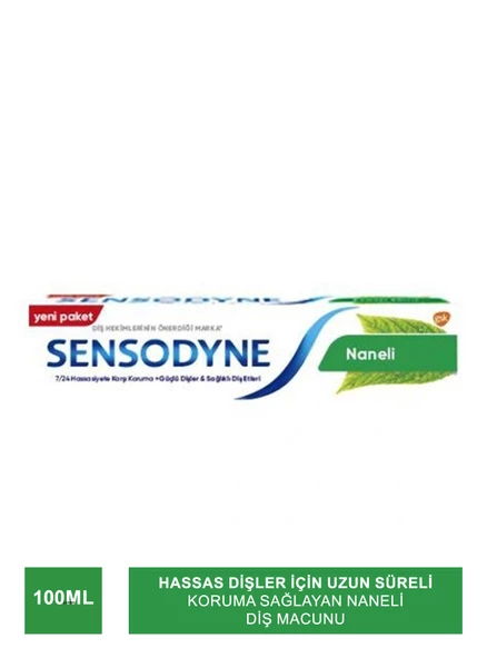 Sensodyne Naneli Diş Macunu 100 ml ürün görseli 1
