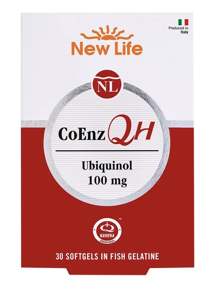 New Life CoEnzQH Ubiquinol 100 mg60 Kapsül ürün görseli 1