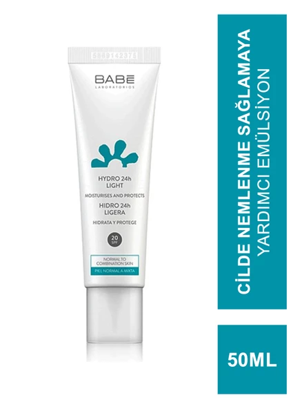 Babe Hydro 24h Light Spf 20 50 ML Nemlendirici Emülsiyon ürün görseli 1