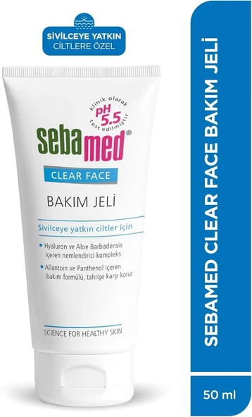 Sebamed Clear Face Bakım Jeli 50ml ürün görseli 1