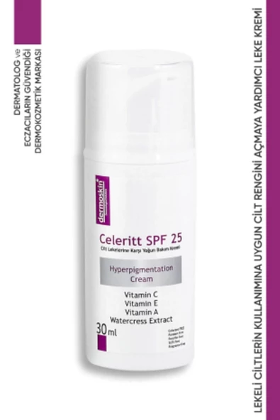 Dermoskin Celeritt SPF 25 Cream 30 ml Bakım Kremi ürün görseli 1