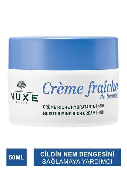 Nuxe Creme Fraiche de Beaute Creme Riche Hydratante 48h 50 ml - Kuru Ciltler ürün görseli 1