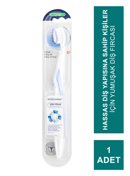 Sensodyne Çok Yönlü Koruma Diş Fırçası Orta ürün görseli 1