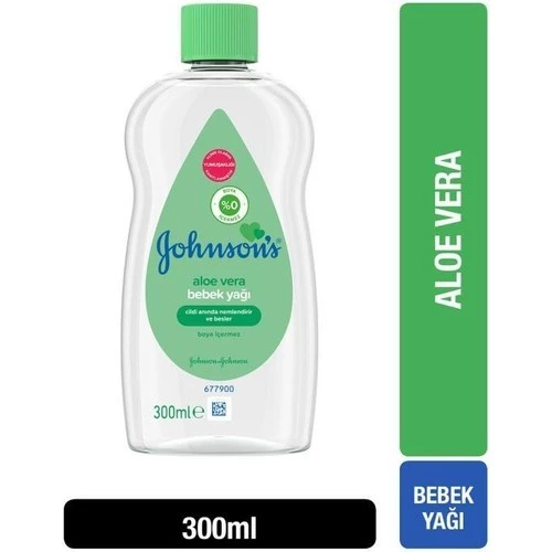 Johnsons Baby Yağ Aloe Veralı 300 ml ürün görseli 1
