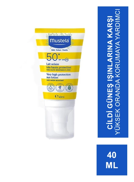 Mustela Very High Protection SPF 50+ Sun Lotion 40 ml ürün görseli 1