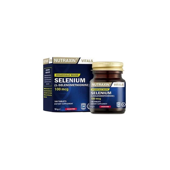 Nutraxin Selenium 100 Tablet ürün görseli 1