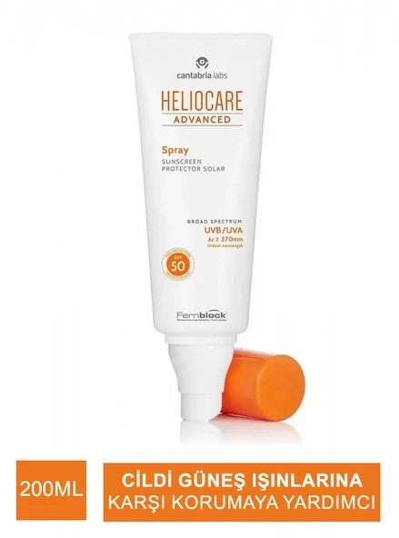 Heliocare Advanced SPF 50 Spray 200 ml ürün görseli 1
