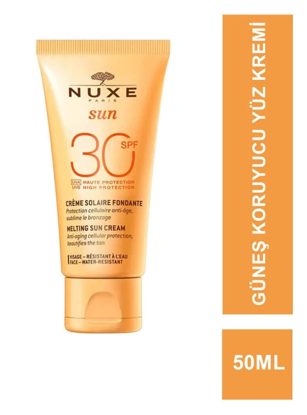 Nuxe Sun Spf 30 Delicieuse Visage Haute Protection Güneş Koruyucu Yüz Kremi 50ml ürün görseli 1
