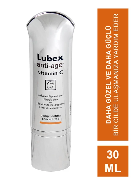 Lubex Anti Age Vitamin C Concentrate Depigmenting Serum 30 ml ürün görseli 1