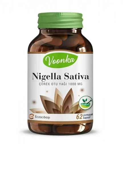 Voonka Nigella Sativa Çörekotu Yağı 60 Kapsül ürün görseli 1