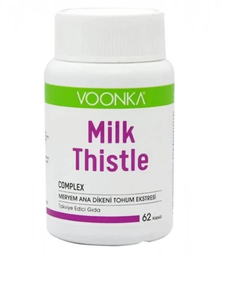 Voonka Milk Thistle Complex 62 Kapsül ürün görseli 1