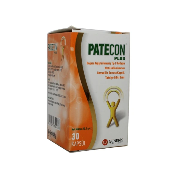 Patecon Plus 30 Kapsül ürün görseli 1