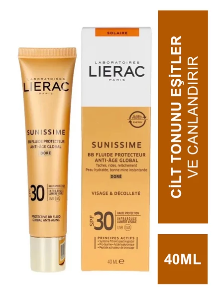 Lierac Sunissime Energizing BB Fluid SPF 30 40 ml ürün görseli 1