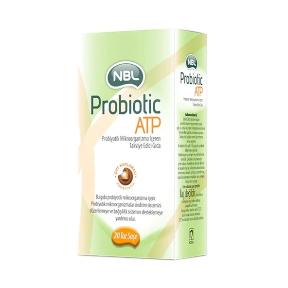 NBL Probiotic ATP 20 Saşe ürün görseli 1
