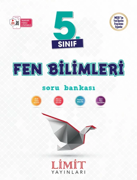 Limit 2025 5. Sınıf Fen Bilimleri Soru Bankası Güncel Müfredat ürün görseli 1