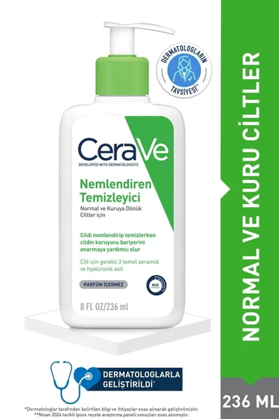 CeraVe Hydrating Cleanser Nemlendiren Temizleyici 236 ml ürün görseli 1