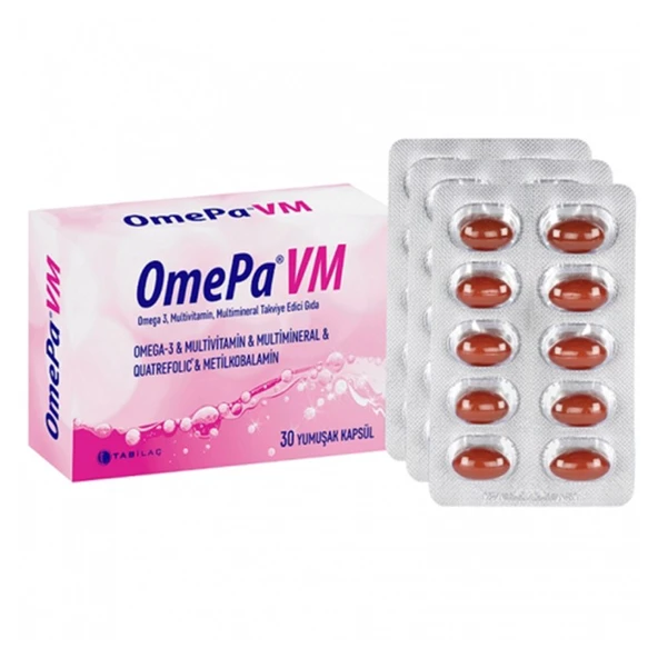 OmePa VM 30 Yumuşak Kapsül ürün görseli 1
