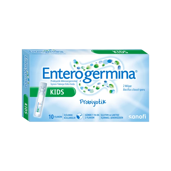 Enterogermina Kids 2-10 Yaş Probiyotik - 5 ml x 10 Flakon - ürün görseli 1