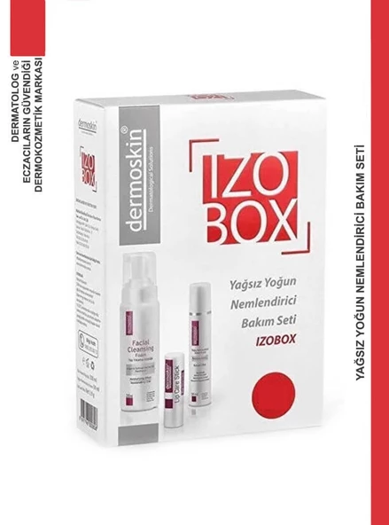 Dermoskin Izobox Yağsız Yoğun Nemlendirici Bakım Seti ürün görseli 1