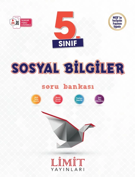 Limit 2025 5. Sınıf Sosyal Bilgiler Soru Bankası Güncel Müfredat ürün görseli 1