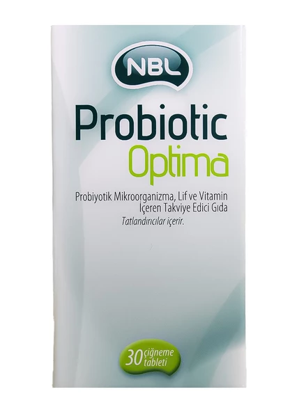 NBL Probiotic Optima 30 Çiğneme Tableti ürün görseli 1