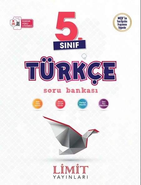 Limit 2025 5. Sınıf Türkçe Soru Bankası Güncel Müfredat ürün görseli 1