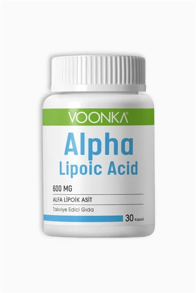 Voonka Alpha Lipoic Acid 30 Kapsül ürün görseli 1