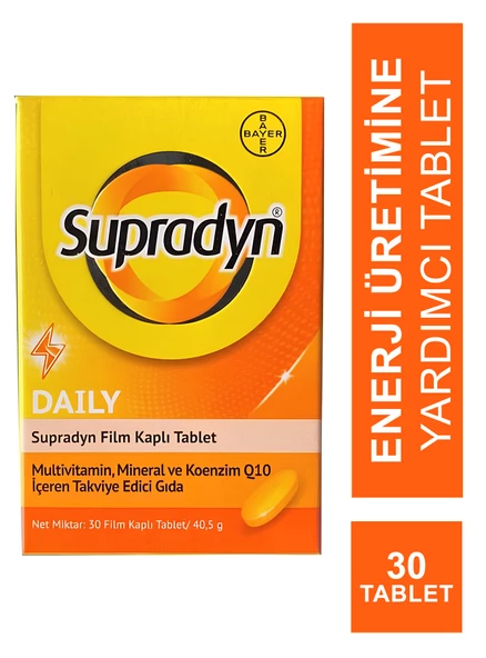 Supradyn Koenzim Q10 Multivitamin 30 Tablet ürün görseli 1
