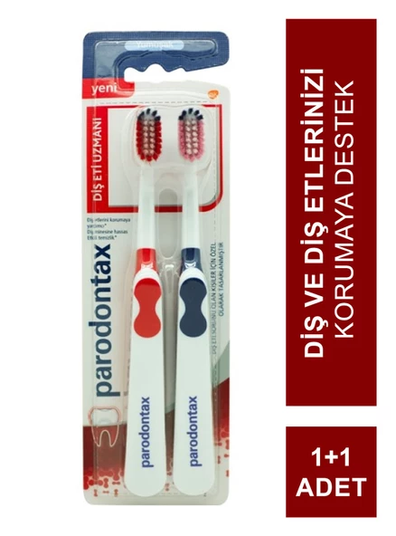 Parodontax Diş Eti Uzmanı Diş Fırçası 1+1 Avantajlı Paket ürün görseli 1