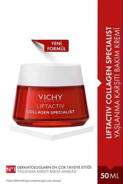Vichy Liftactiv Collagen Specialist Yaşlanma Karşıtı Bakım Kremi 50 ml ürün görseli 1