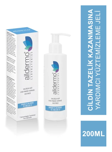 Alldermo Arındırıcı & Canlandırıcı Yüz Temizleme Jeli 200 ml ürün görseli 1