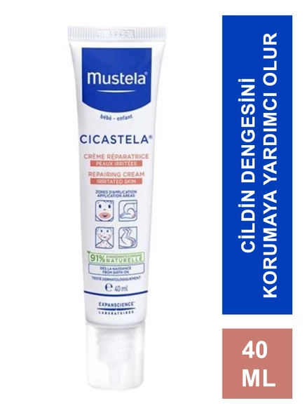 Mustela Cicastela Moisture Recovery Cream 40ml ürün görseli 1