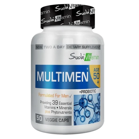 Suda Vitamin Multimen 50+ 50 Kapsül ürün görseli 1