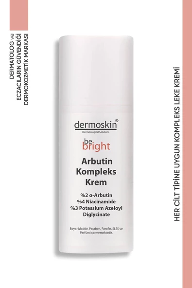 Dermoskin Be Bright Arbutin Kompleks Krem 33 ml ürün görseli 1