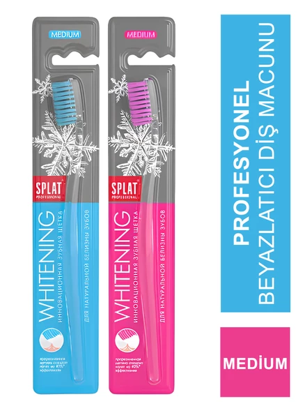 Splat Professional Whitening Diş Fırçası Medium ürün görseli 1