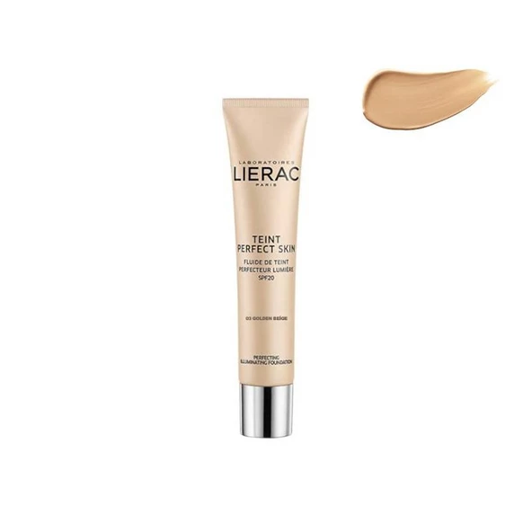 Lierac Teint Perfect Skin Spf20 Aydınlatıcı Fluid Fondöten 30 ml03 Golden Beige ürün görseli 1