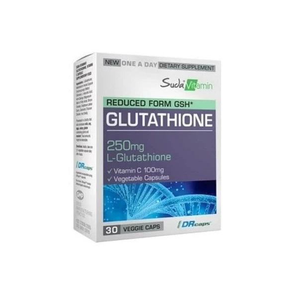 Suda Vitamin Glutathione 250 mg 30 Kapsül ürün görseli 1