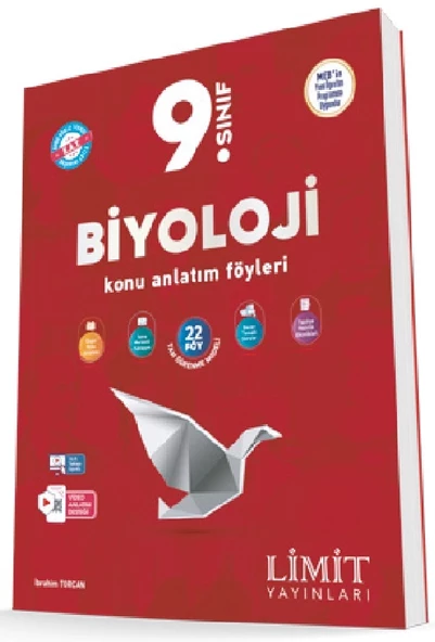Limit 2025 9. Sınıf Biyoloji Konu Anlatım Föyleri Güncel Müfredat ürün görseli 1