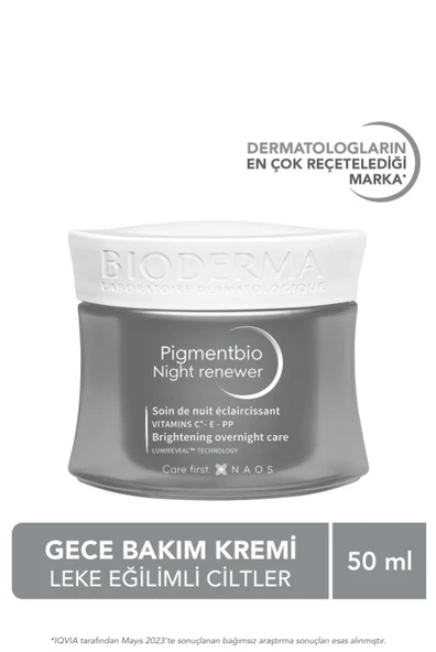 Bioderma Pigmentbio Night Renewer 50 ml ürün görseli 1